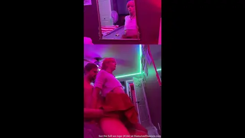 Real Couple Making Love in Bedroom Mirror – HD Intimate Moments