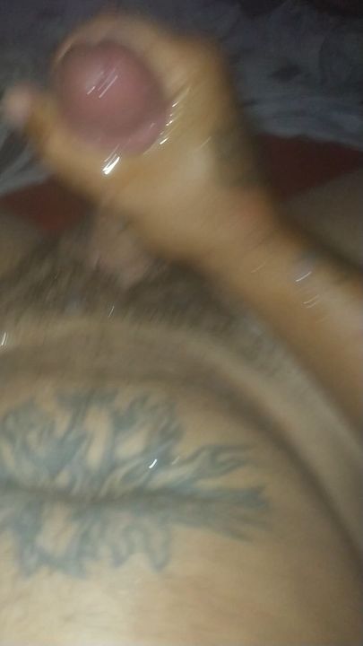 Hot Latino Guy Jacking Off Hard with Loud Moans & Heavy Cumming