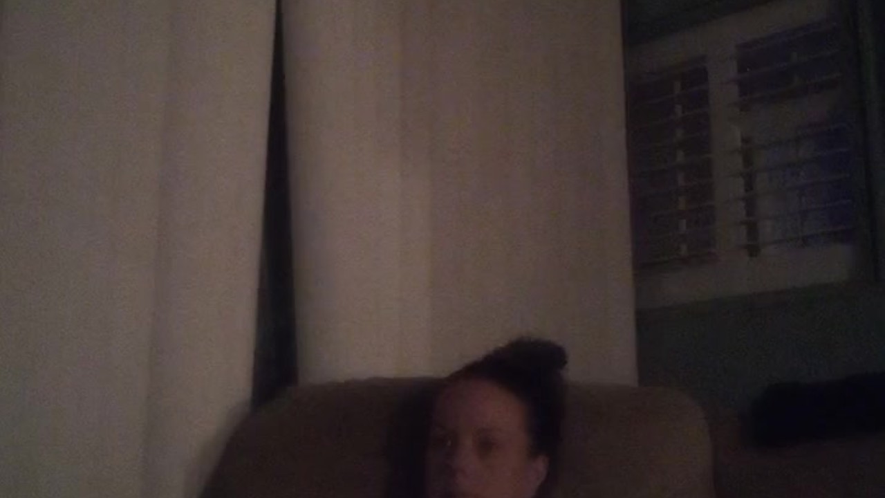 Horny Girl in Nightgown Plays Games & Shows Off Cleavage